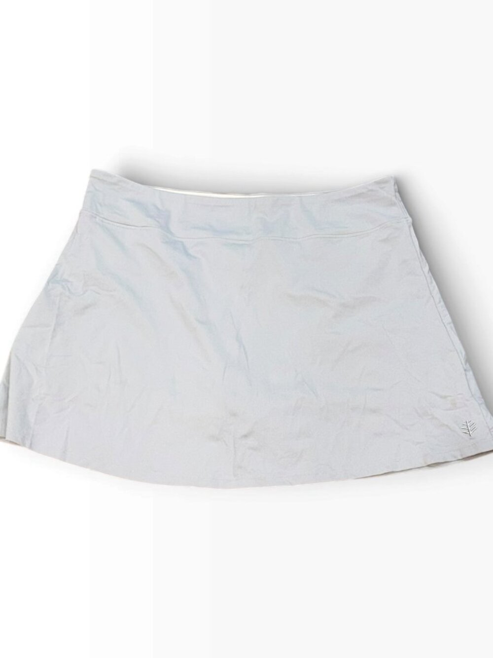 Coolibar Sandbar Swim Skort Grey UPF 50+ XL Sun Summer Lined